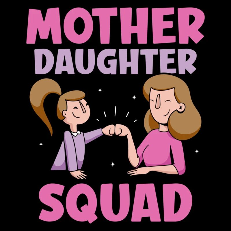 mutter tochter squad kinder kind kind mutter mama