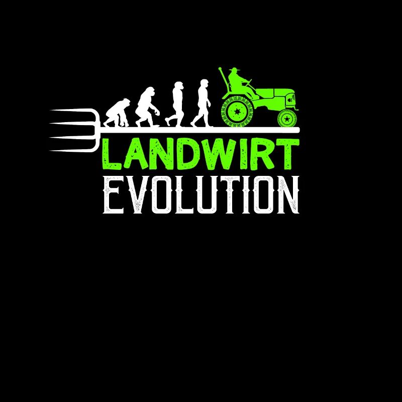 Landwirt Evolution Bauer Geschenk