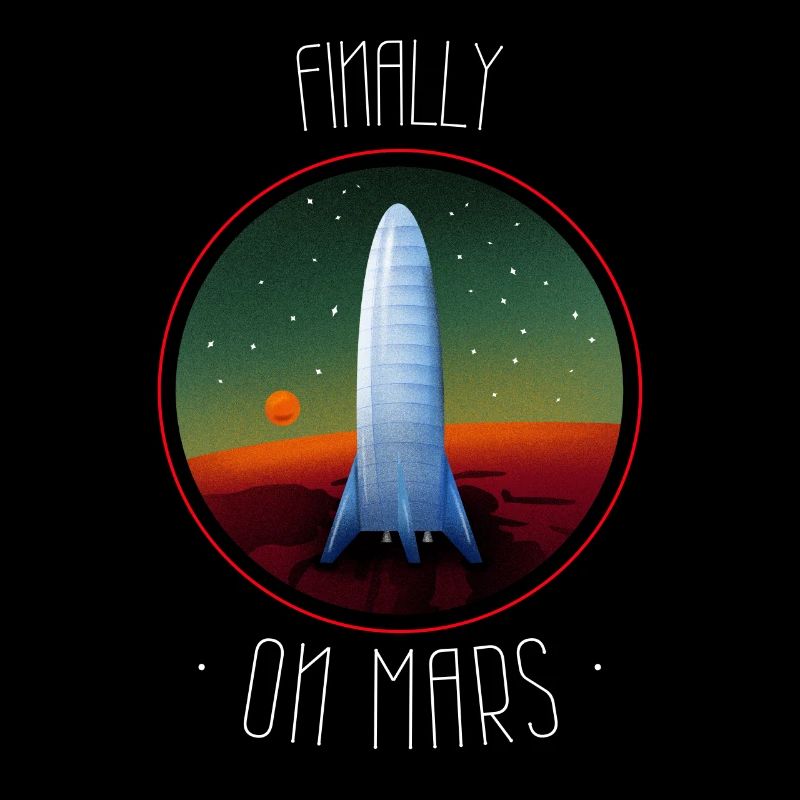 FINALLY ON MARS