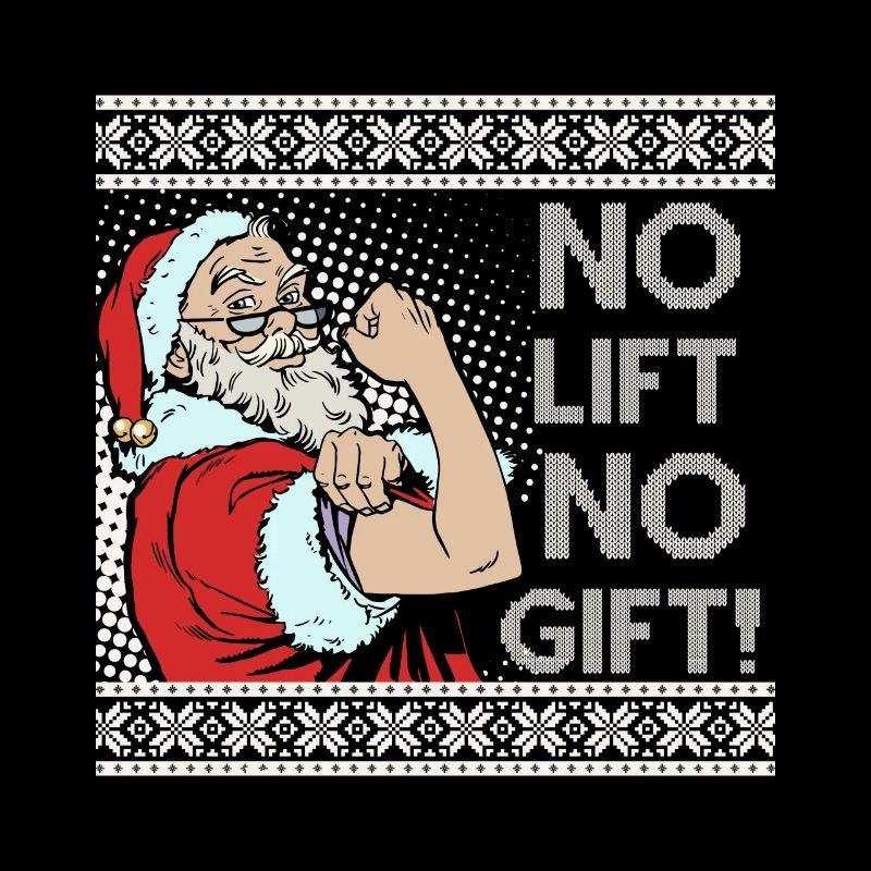 Pompe de Noël – Pas d’ascenseur, pas de cadeau !