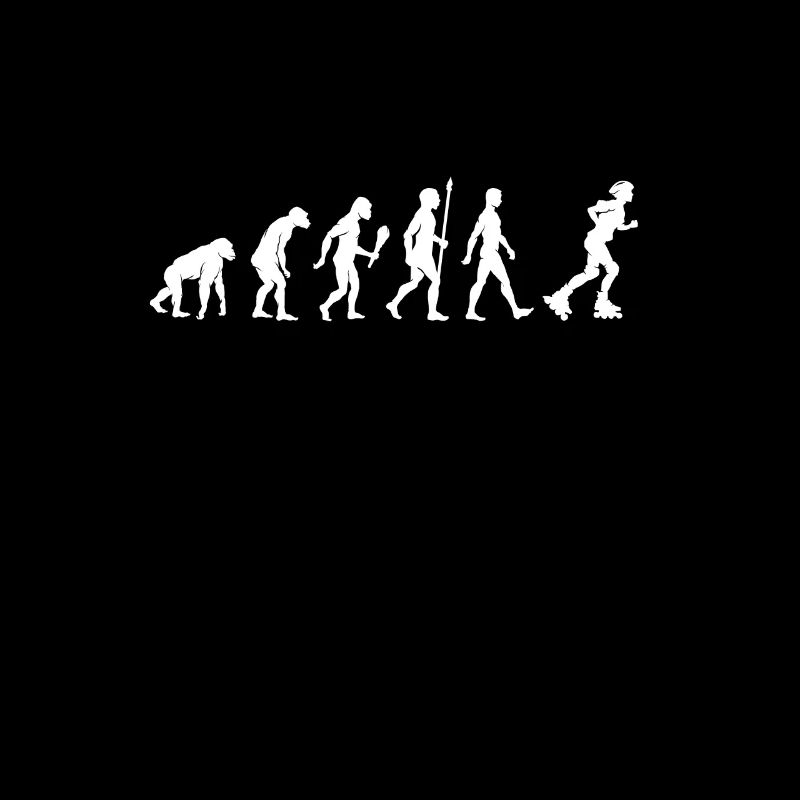 Inline Skating Evolution Skater Geschenkidee