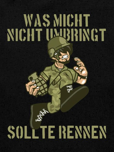 Soldat Spruch