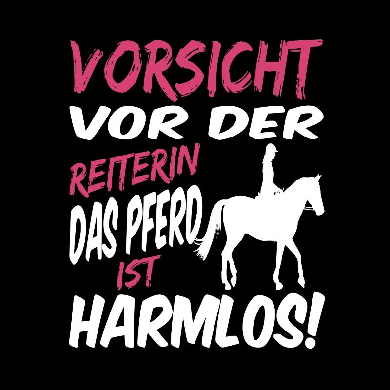 Das Pferd ist harmlos