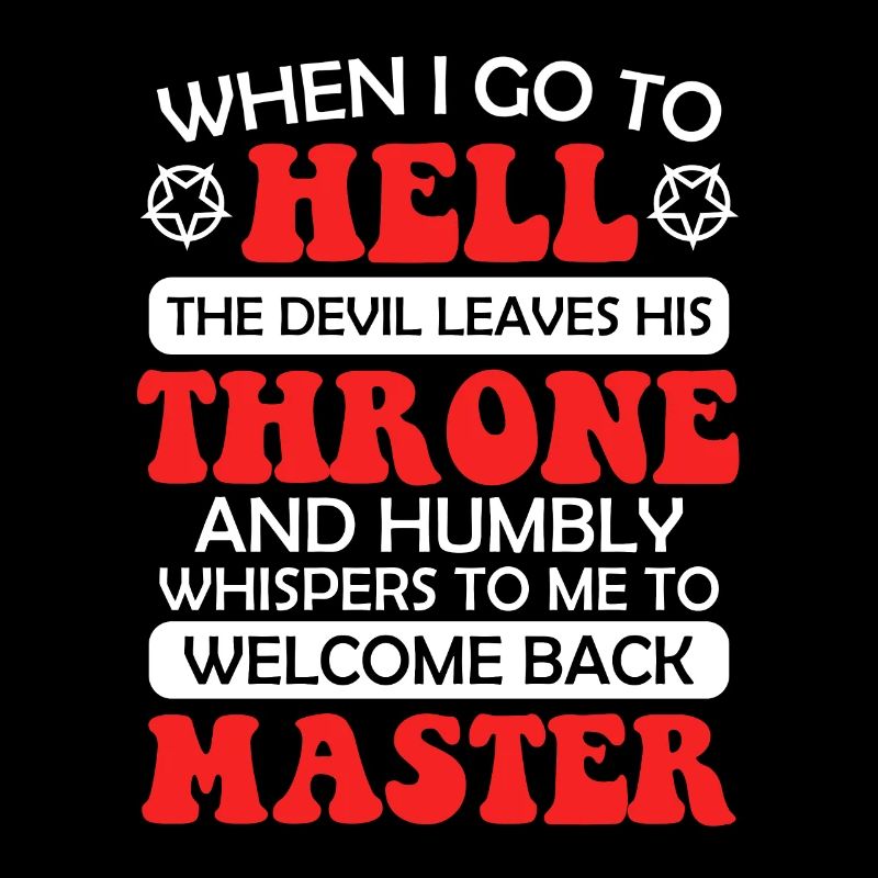 Sarkasmus Teufel Witz Satan Antichrist Böse Gemein