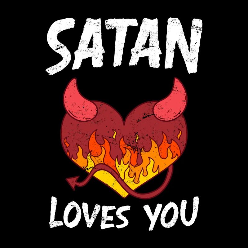 Satan loves You Party Devil Antichrist