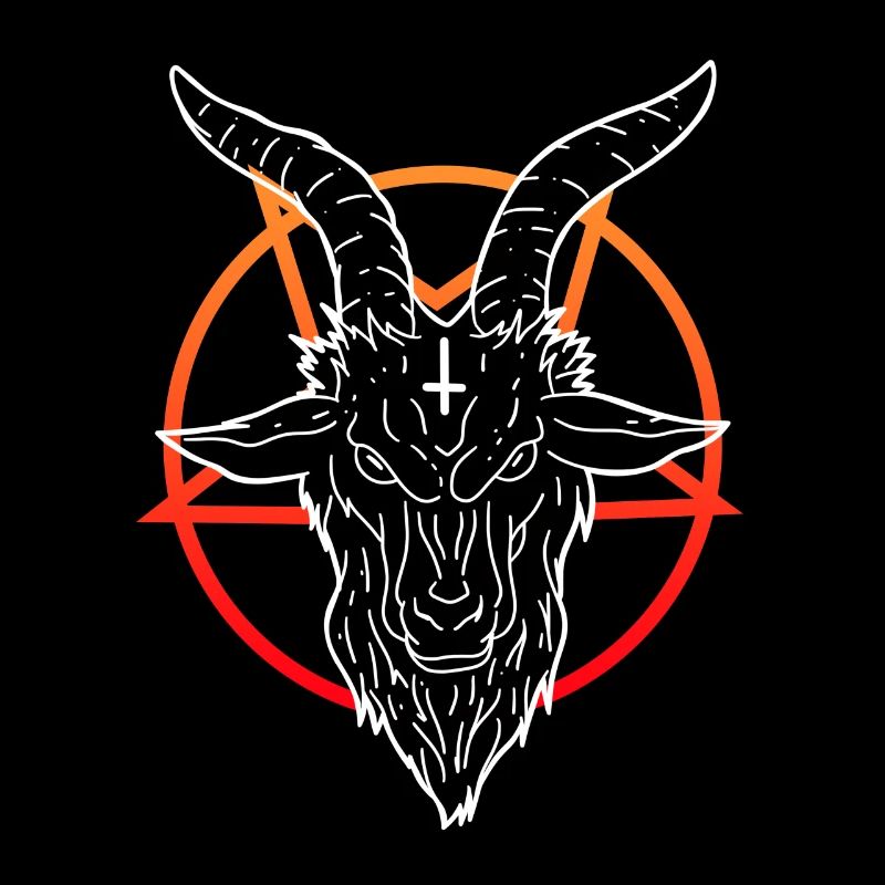 Devil Symbol Pentagram Antichrist Goat Goat