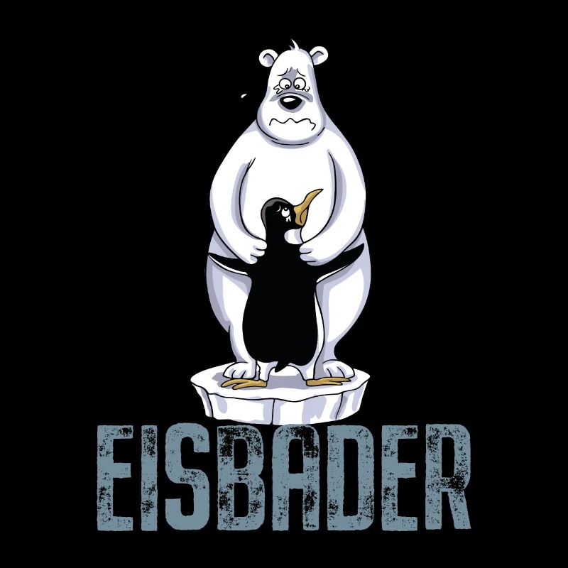 Eisbader Eisbär Pinguin Eisbaden Sauna Spa Eis