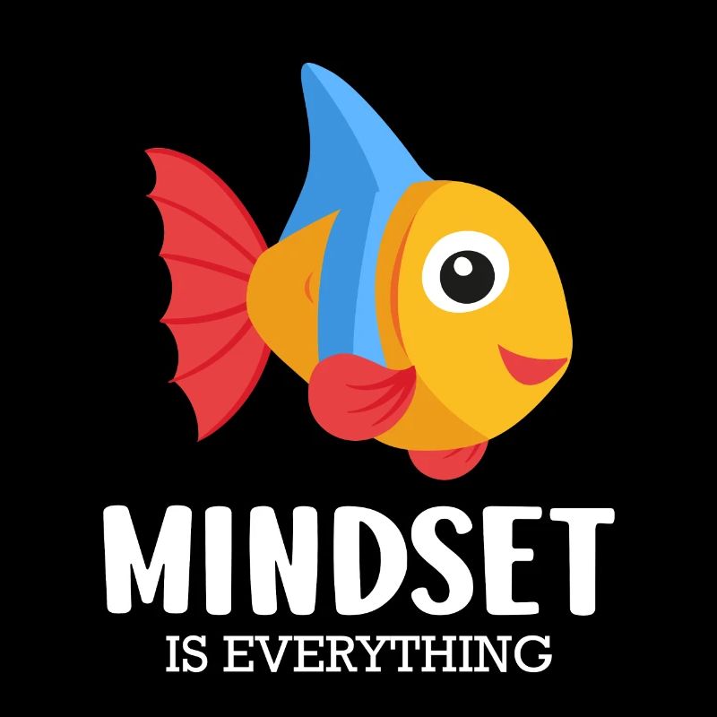 Mindset is all goldfish aquarium divers