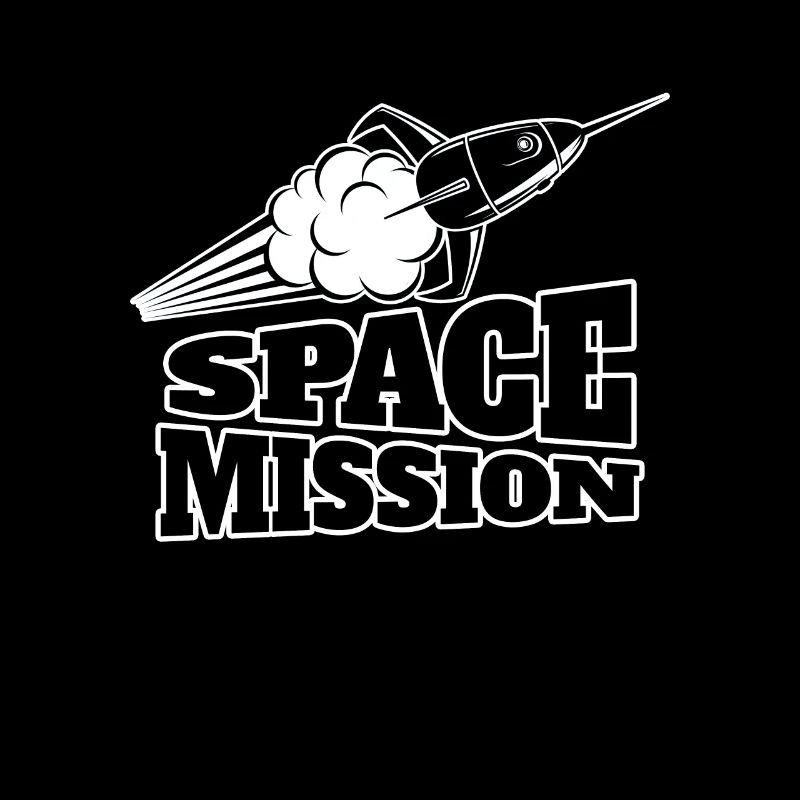 Fusée de mission spatiale d’astronaute