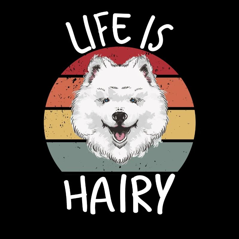 Hunde Design haarig