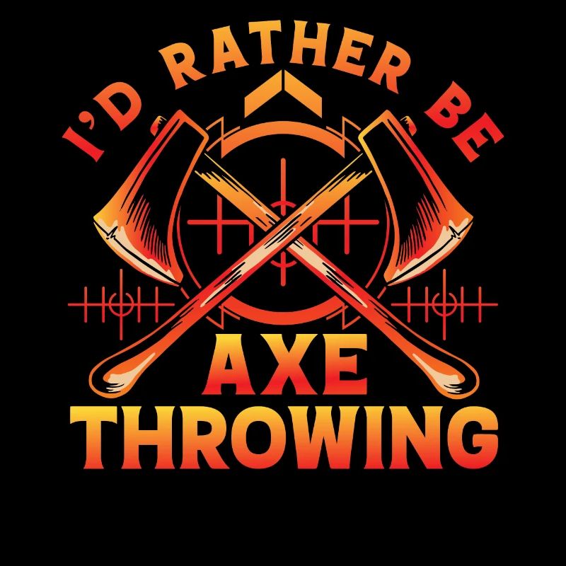 I'd rather be Axe Throwing
