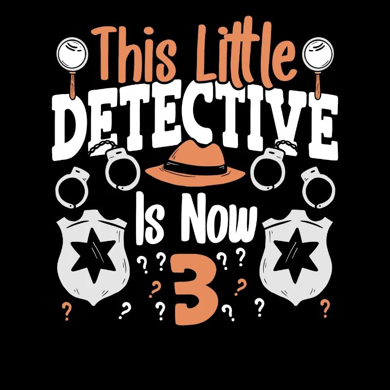 Ce petit détective a maintenant 3 ans, 3 ans