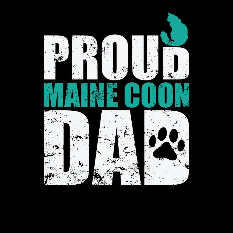 Fier Maine Coon Papa Chat Chat Chat