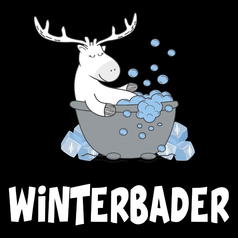 Winterbader eisschwimmen Eisbad Eisbader