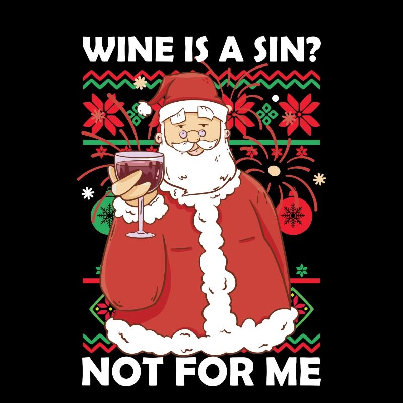 Le vin est un péché, pas pour moi Noël Noël