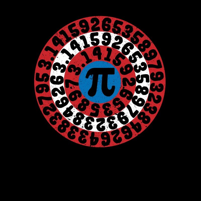 Mathématicien Capitaine Pi Super-héros Math Nerd Geek