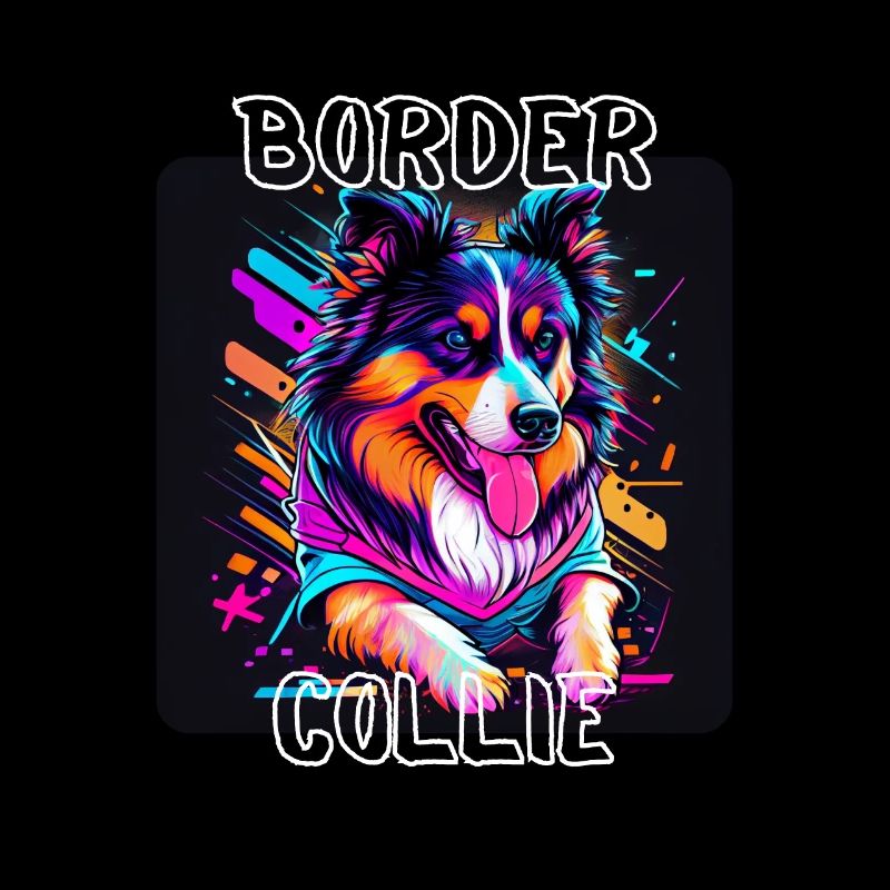Graffiti Style - Cooler Border Collie 3