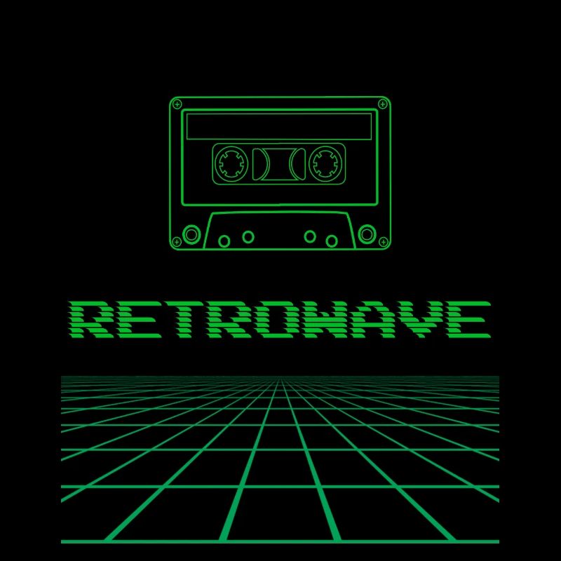 Retrowave Synthwave 80s Design