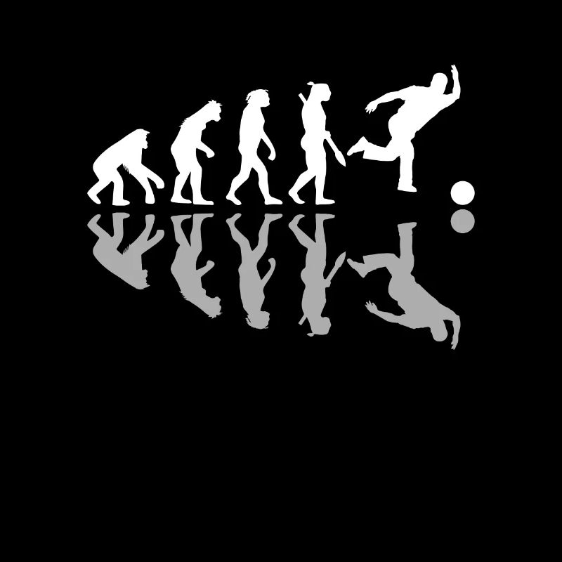 Human Evolution Bowling Bowler Pins Strike