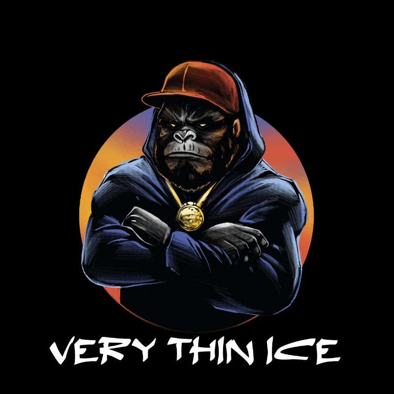 Very Thin Ice / Spruch / Kaffe Spruch