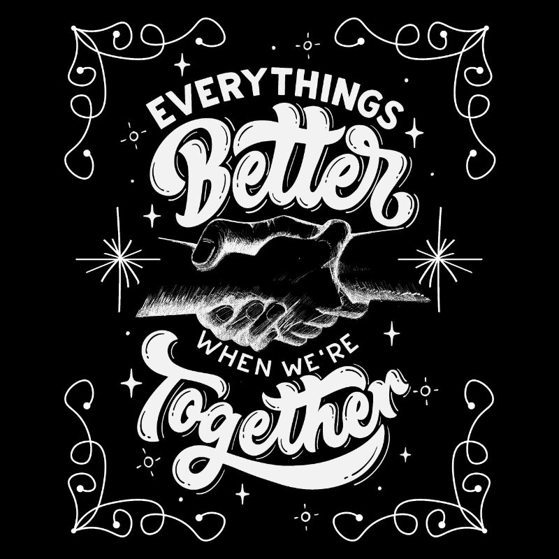 Valentinstag Spruch Typografie Freunde Liebe