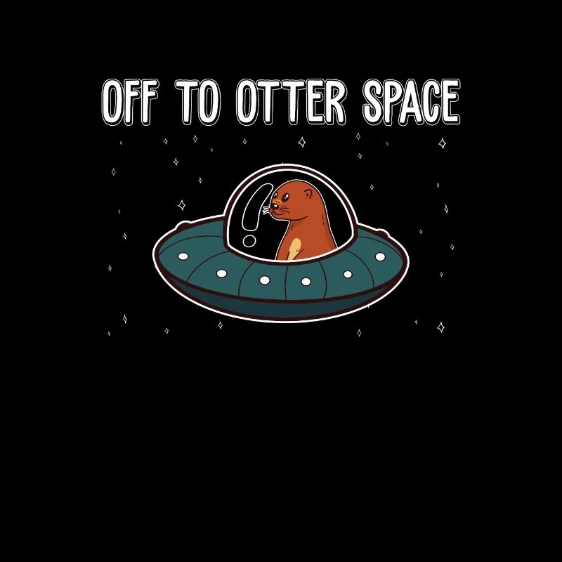 Funny Otter Space pun on Otter Space for