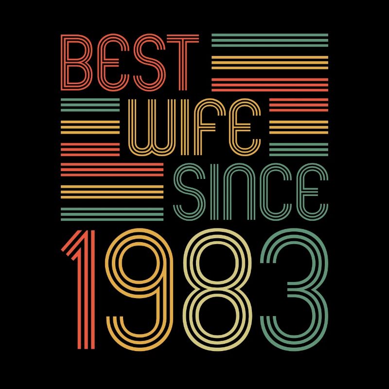 40. Hochzeitstag Beste Ehefrau seit 1983