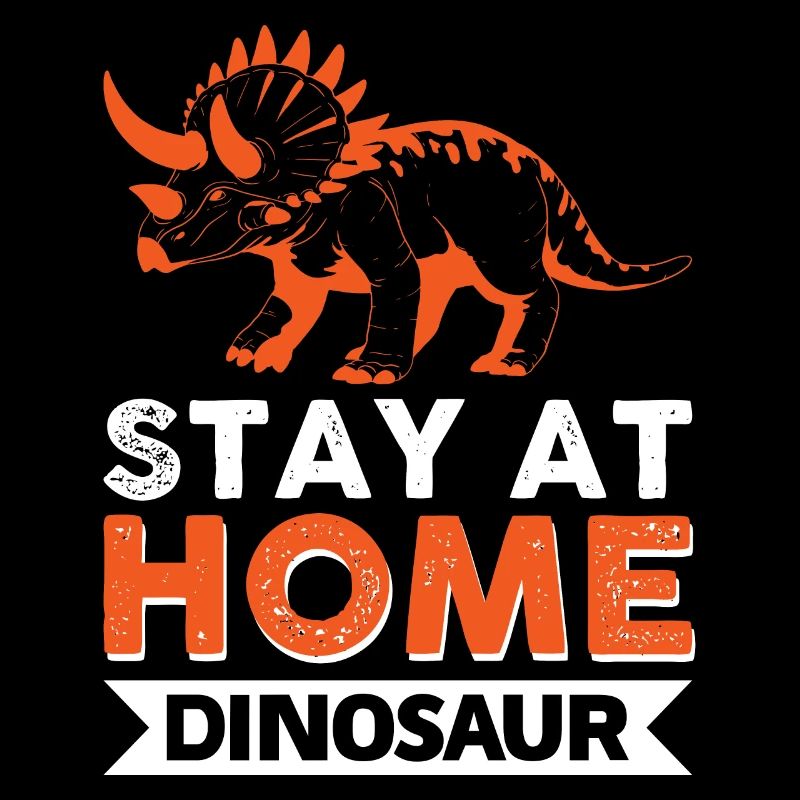 Bleib zu Hause Dinosaurier