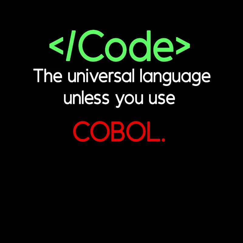 Lustiges Cobol Code Design