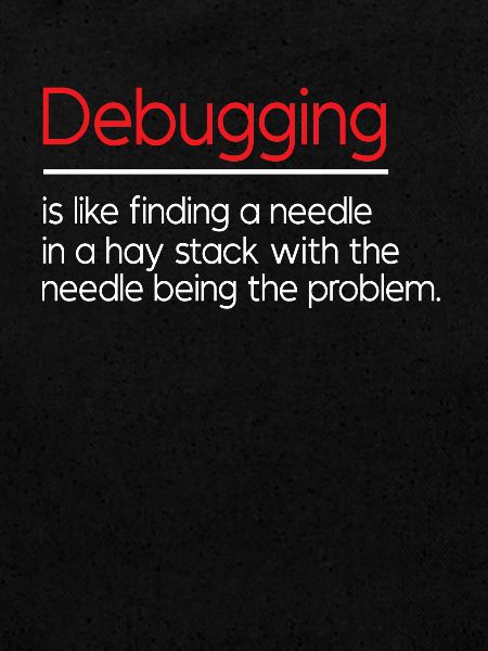Lustiges Debugging-design