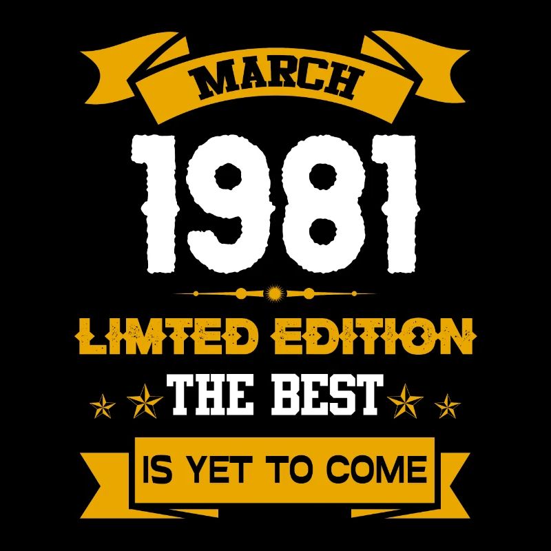 März 1981 Geburtstagsgeschenk