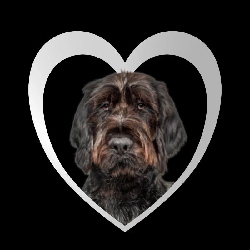 Deutsch Drahthaar Herz - I Love Deutsch Drahthaar
