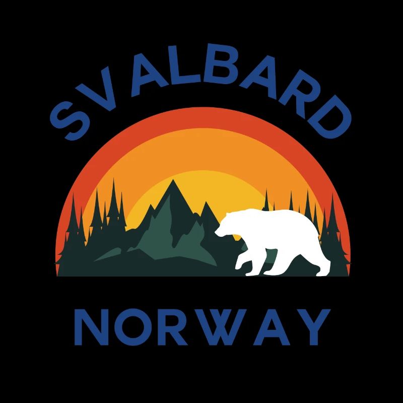 Spitzbergen Design Norwegen Svalbard
