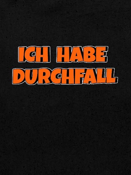 Ich habe Durchfall