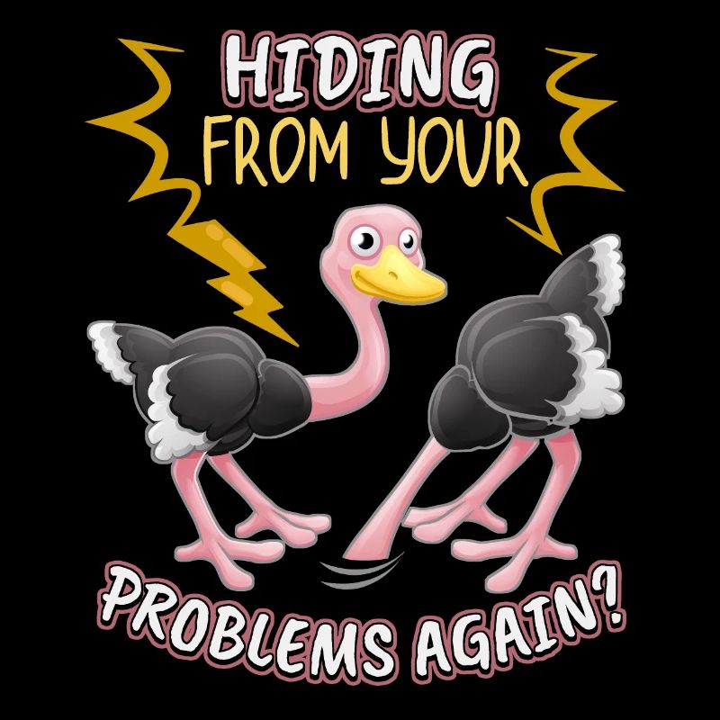 Funny Bouquet Bird-Strauss Comic Problem Solution