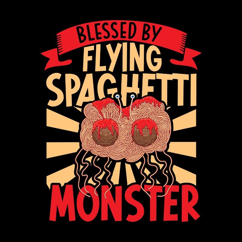 Atheistic Atheism Flying Spaghetti