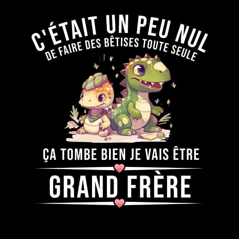 Ich werde eine älterer Bruder Dino Design