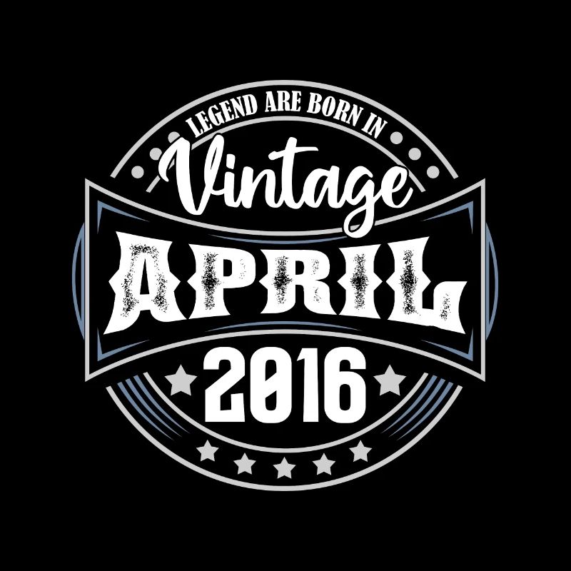 April 2016. Geburtstagsgeschenk April 2016 April