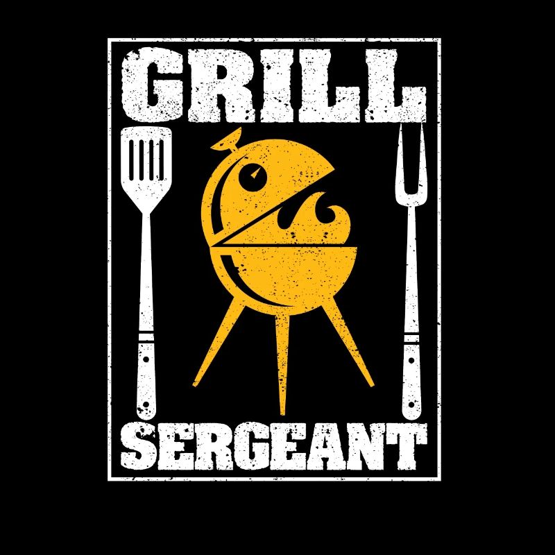 Grill Sergeant Lustig BBQ Grill Fleischliebhaber