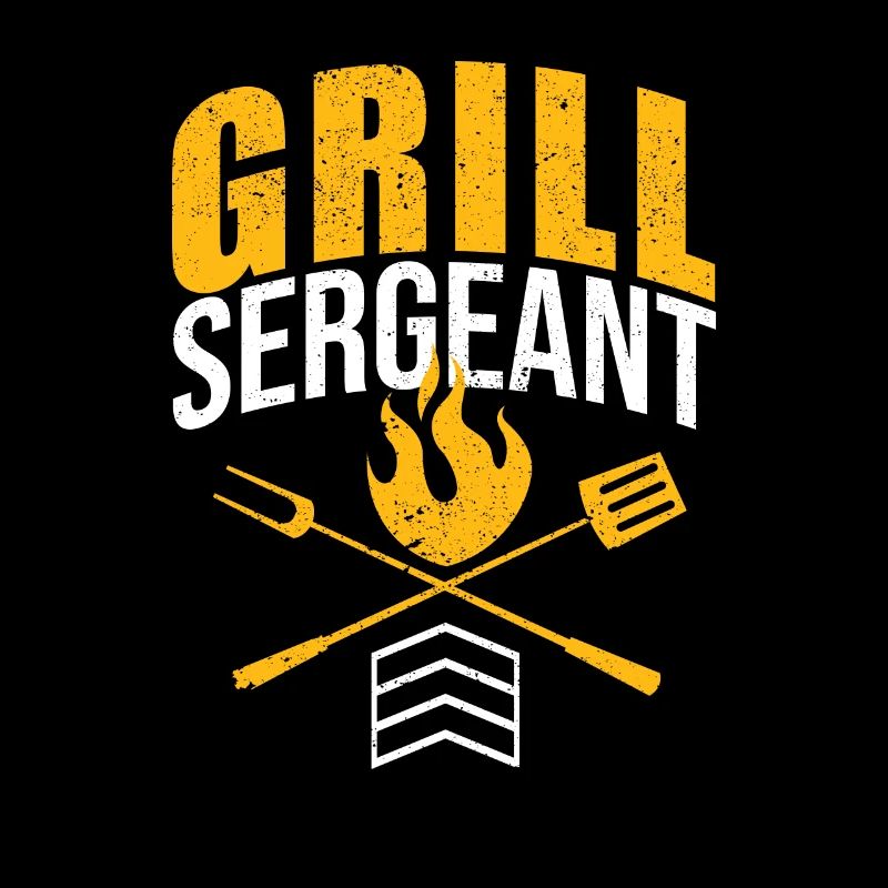 Grill Sergeant Lustig BBQ Grill Fleischliebhaber
