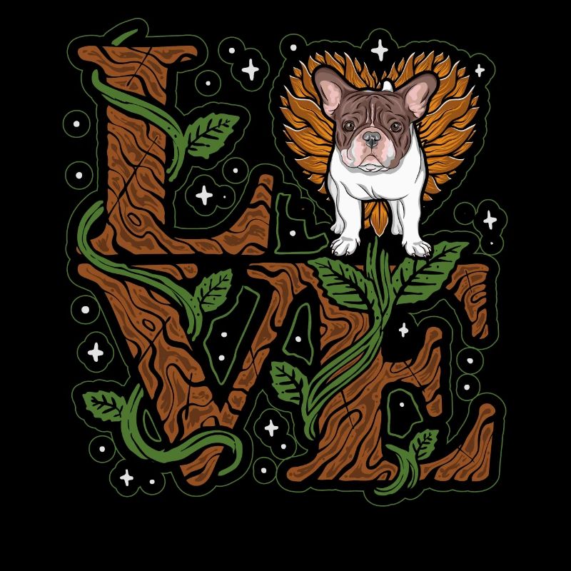 Amour bouledogue français