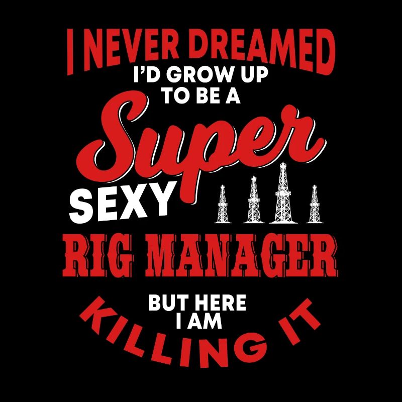 Drôle de devis de gestionnaire de plate-forme pétrolière