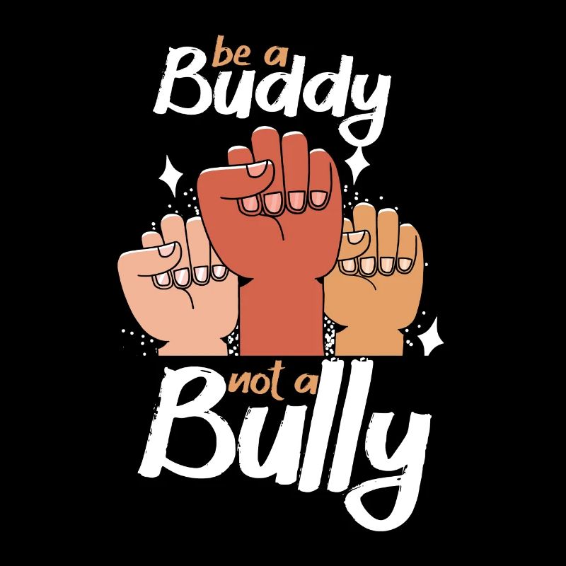 Sei ein Kumpel, kein Mobber Anti-Mobbing