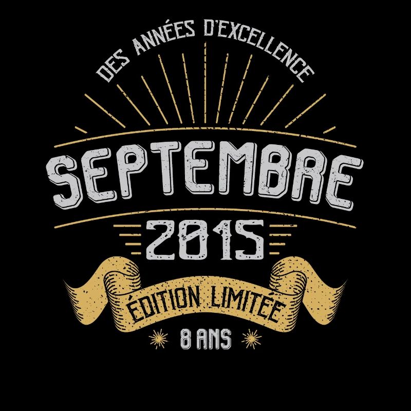 Septembre 2015 Original Idée Cadeau Anniversaire