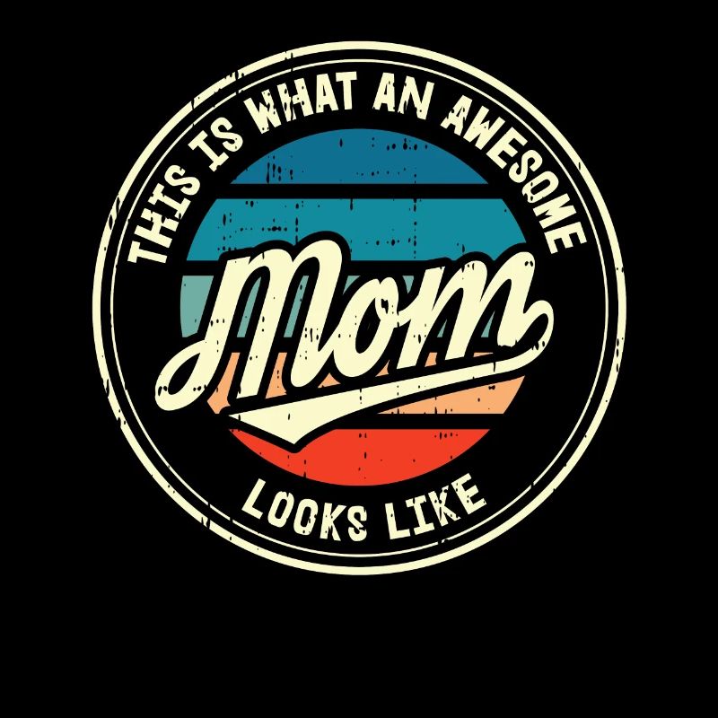 Muttertag Mutter Mummy Erster Retro Geschenk