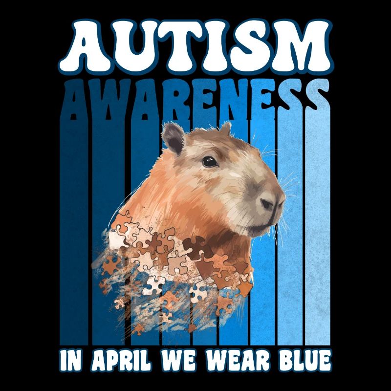 Capybara Autismus Awareness