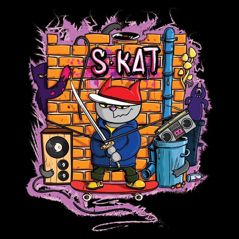 Skate Katze