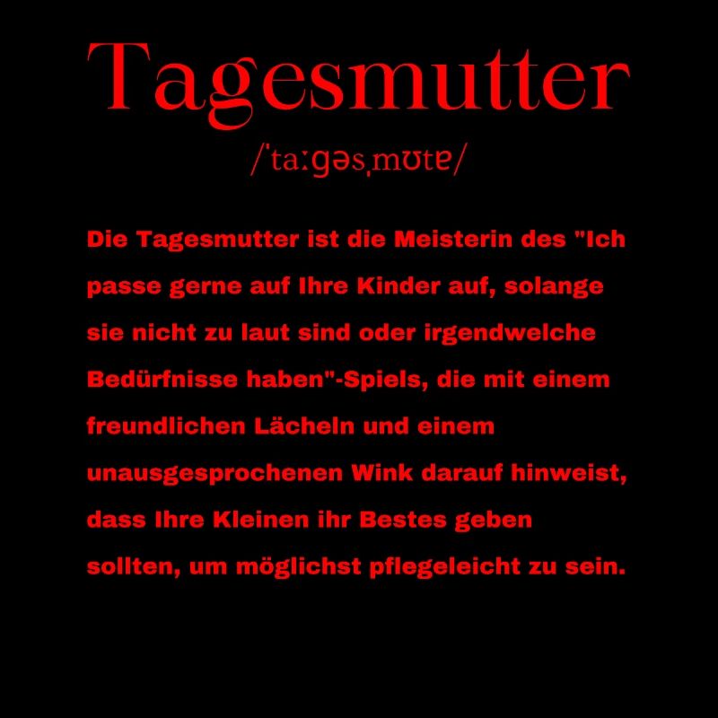 Tagesmutter Definition