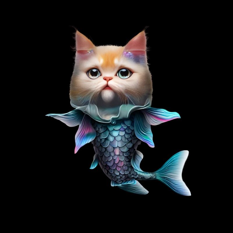 Fusion de chats de poisson