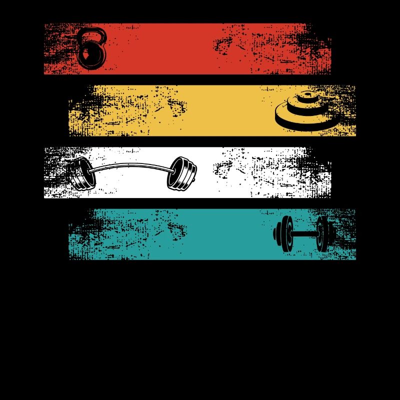 Retro Rectangle Gym -